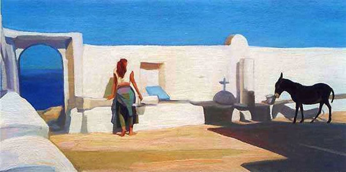 The Easter morning - 30 x 70 cm - private collection