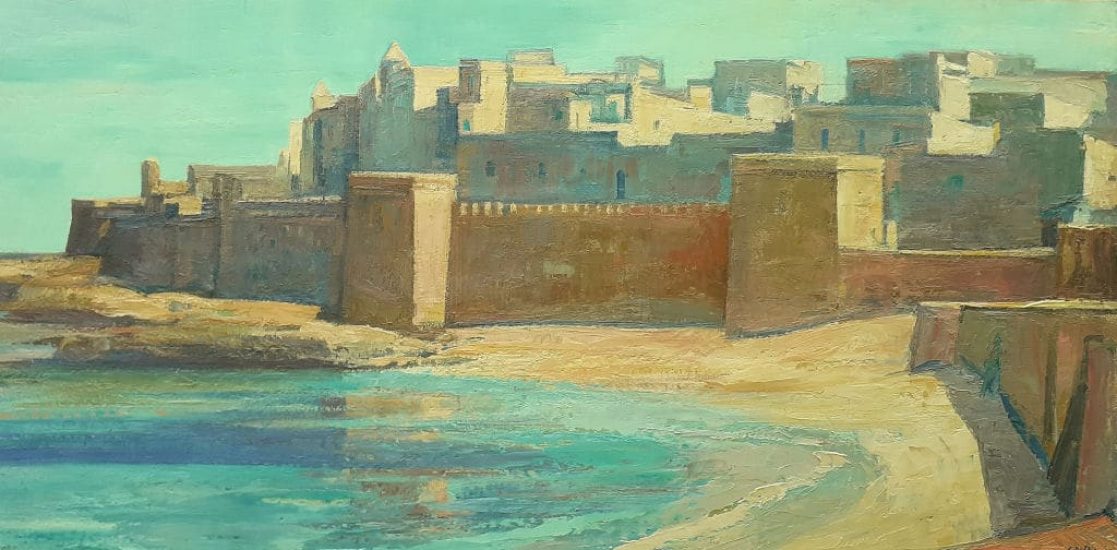 Essaouira (oil on canvas) - 60 x 120 cm