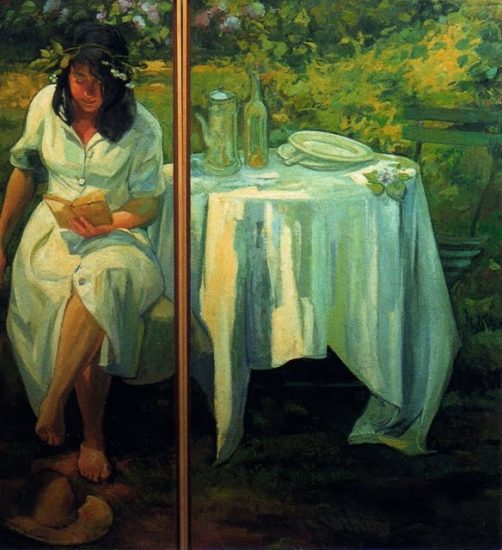 À Nogent - Diptyque - 150 x 135 cm