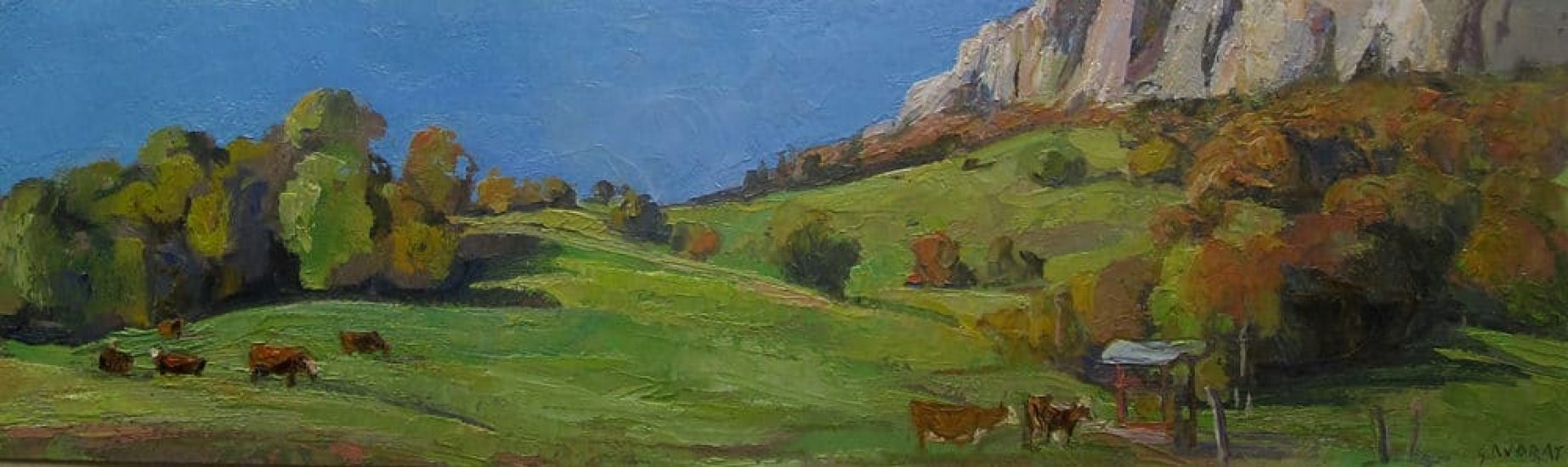 Pâturages aux Déserts - 15 x 50 cm