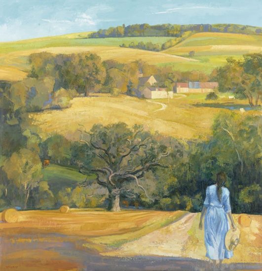 The Vale - 167 x 162 cm - private collection