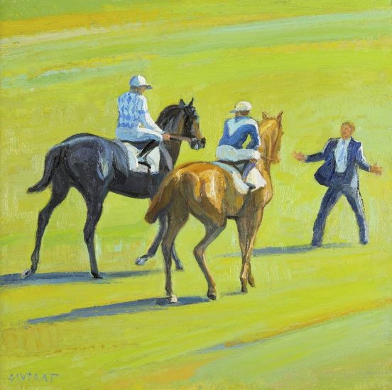 The Winner - 40 x 40 cm - private collection